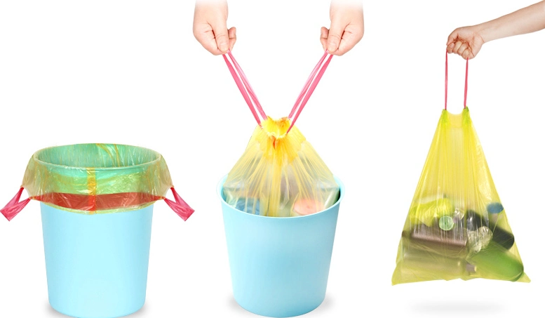 Biodegradable пластиковая свертывая сумка отброса делая машину