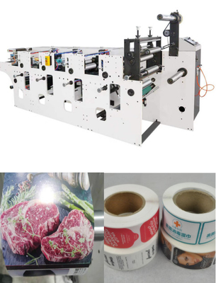 Хозяйственная сумка HJ 6-600 Flexo бумажная делая печатную машину 220V Flexo цвета Machine#380V 50HZ 4