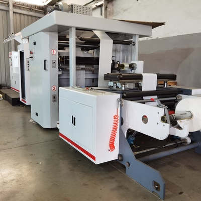 Печатная машина Flexo барабанчика 6 цветов центральная для не сплетенный