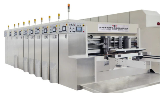 5 цветов вакуумируют коробку бумаги Flexography передачи печатая торгового автомата