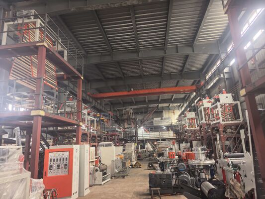 Монослойная экструзионная машина для выдувания пленки из пластика PE HDPE Extruder для выдувания пленки