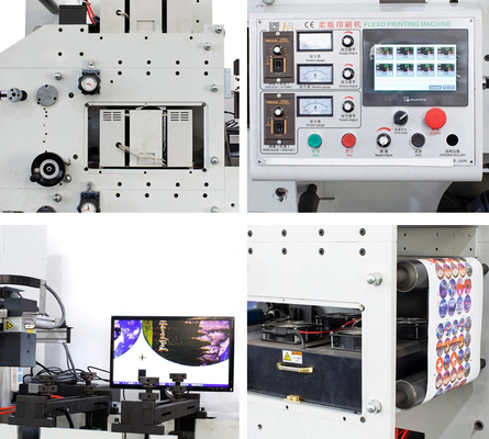 Узкое печатание Flexo сети | 50m/min | ширина 320mm, размеры 4.8m*3.2m*2.8m (l*w*h), вес 5000kg