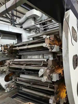 Высокоскоростной принтер Flexo для бумажной, полиэтиленовой пленки, Не-сплетенного принтера ширины печатания 600-2000mm Fabric# 8-Color Flexo