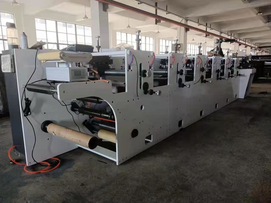 Печатная машина 10-80m/Min 7.5KW 380V высокоскоростная Flexo