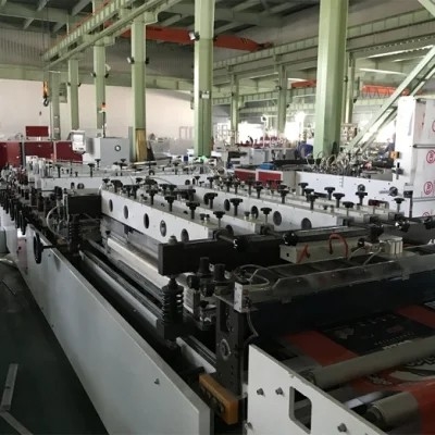 Бортовой мешок уплотнения автоматические высокоскоростные 3 делая машину