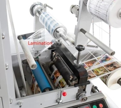 Высокоскоростной ярлык 4-Color Flexo печатая печатную машину 220V 380V ярлыка сети Machine#Narrow Flexographic