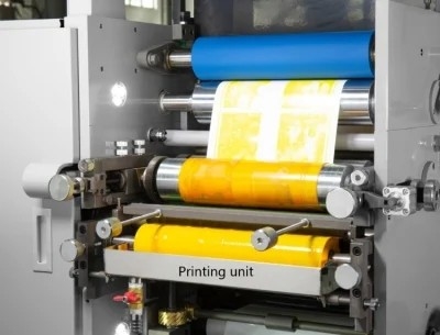 печатная машина ярлыка flexo 80m/Min