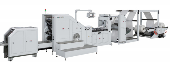 Крен 330/330L/330XL/450/450L/450XL+HJ-41100/41400/41100R/41400R кормить Flexo печатая квадрат нижний Mak бумажного мешка Kraft
