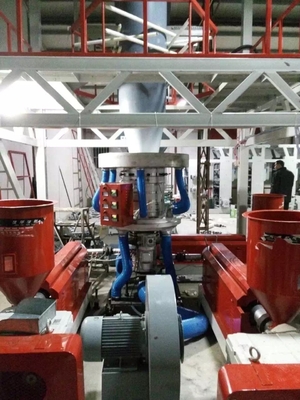 Машина штрангпресса фильма LDPE штрангпресс 3 CO фильма ABA HDPE слоя пластиковый