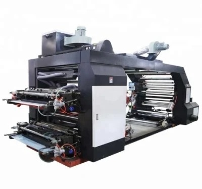 Печатная машина Flexo высокой точности для бумажного мешка Printing#8 красит бумажный цвет 10-120m/Min печатной машины 4 Flexo