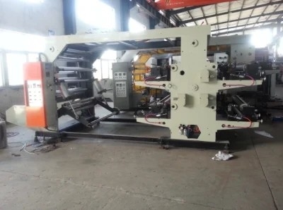 Печатная машина автоматическое 10-150m/Min Flexo 4 цветов не сплетенная
