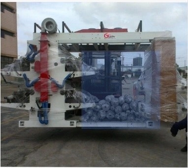 Печатная машина автоматическое 10-150m/Min Flexo 4 цветов не сплетенная