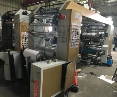 Печатная машина автоматическое 10-150m/Min Flexo 4 цветов не сплетенная