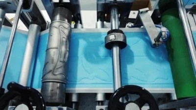 Печатная машина фольги квасцов 2 цветов Flexographic для сумки упаковки еды, размеров 4.8m*3.2m*2.8m (l*w*h), автоматического flexo