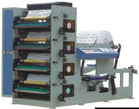 Высокоскоростная печатная машина Flexo ярлыка, ролик Anilox, сушильщик инфракрасн, печатная машина 380V ярлыка 220V Flexo с УЛЬТРАФИОЛЕТОВОЙ политурой