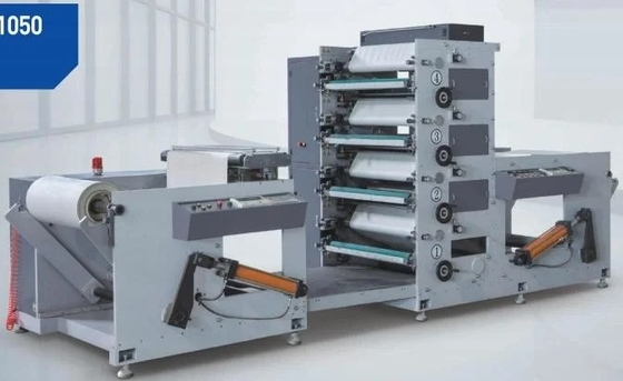 Высокоскоростная печатная машина Flexo ярлыка, ролик Anilox, сушильщик инфракрасн, печатная машина 380V ярлыка 220V Flexo с УЛЬТРАФИОЛЕТОВОЙ политурой