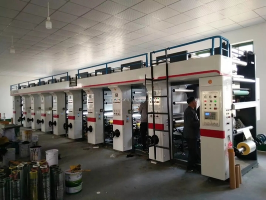 Печатной машины Rotogravure BOPP цвет высокоскоростной автоматический Multi